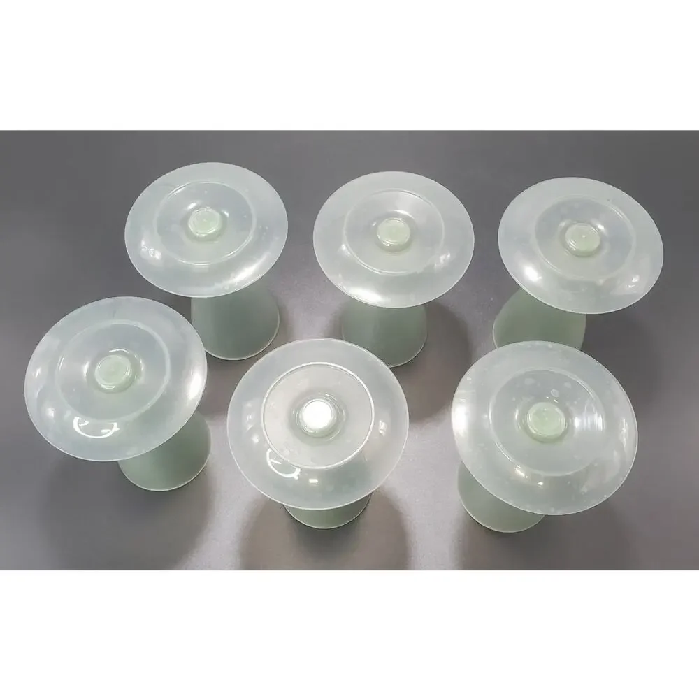 Vintage Tupperware Parfait Dish w/Base, Set of 6 NO LIDS - Picture 3 of 4
